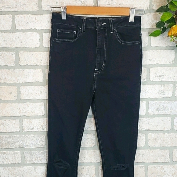 FOREVER 21 High Waist Stretch Skinny Jeans Size 26 - Picture 4 of 8